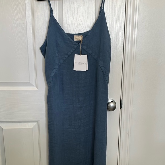 Mus & Bombon Linen dress size M new with tags - Picture 3 of 6